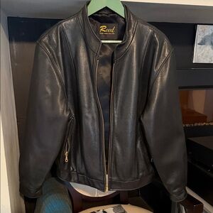 Reed Black Leather Jacket